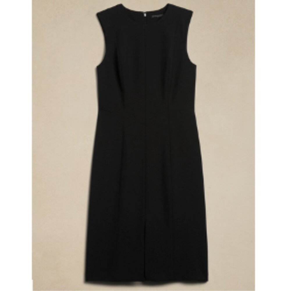 NWT Banana Republic Basic Knee-Length Sheath Dress 6